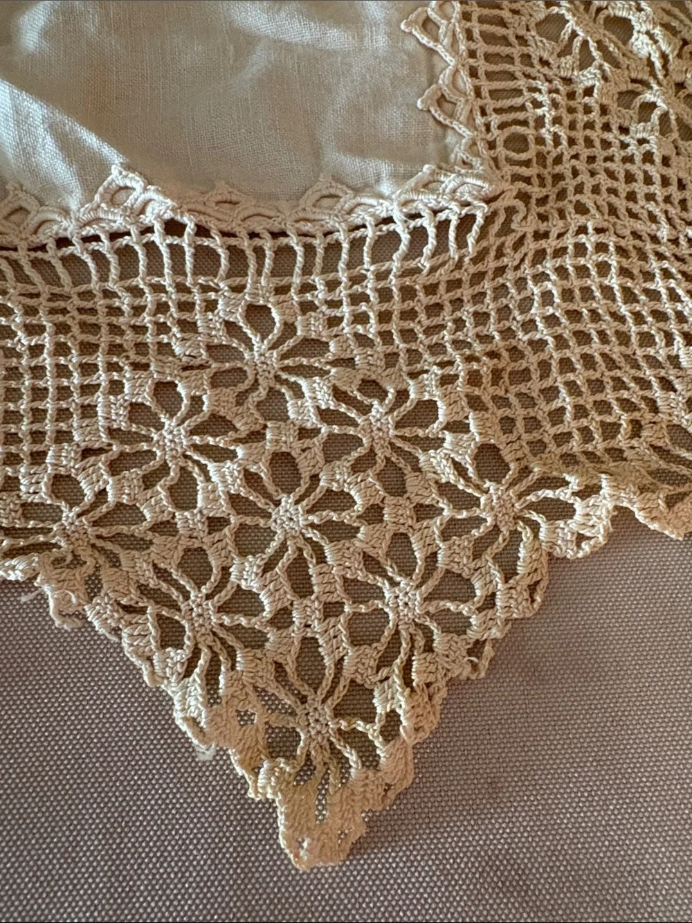 Crochet Doily Handmade Vintage